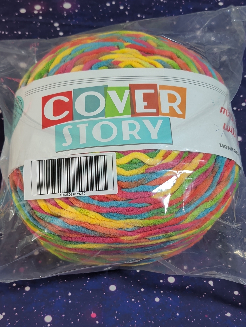 1 BRAND NEW Skein Lion Brand Cover Story Yarn ALCHEMY 35 Oz / 1000 g Smoke Free